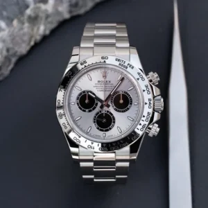 Rolex Oyster Perpetual Cosmograph Daytona Oystersteel 40 mm – White Dial "Panda" – Cerachrom Bezel 126500LN