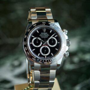Rolex Oyster Perpetual Cosmograph Daytona Oystersteel 40 mm – Black Dial – Cerachrom Bezel 126500LN