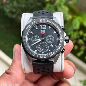 TAG Heuer Formula 1 Chronograph – CAU1110.FT6024 – Black Dial / Black Rubber Strap