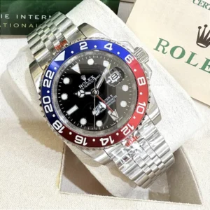 Rolex Oyster Perpetual GMT-Master II 126710BLRO “Pepsi” – Oystersteel, Bezel Cerachrom Azul e Vermelho, Pulseira Jubilee